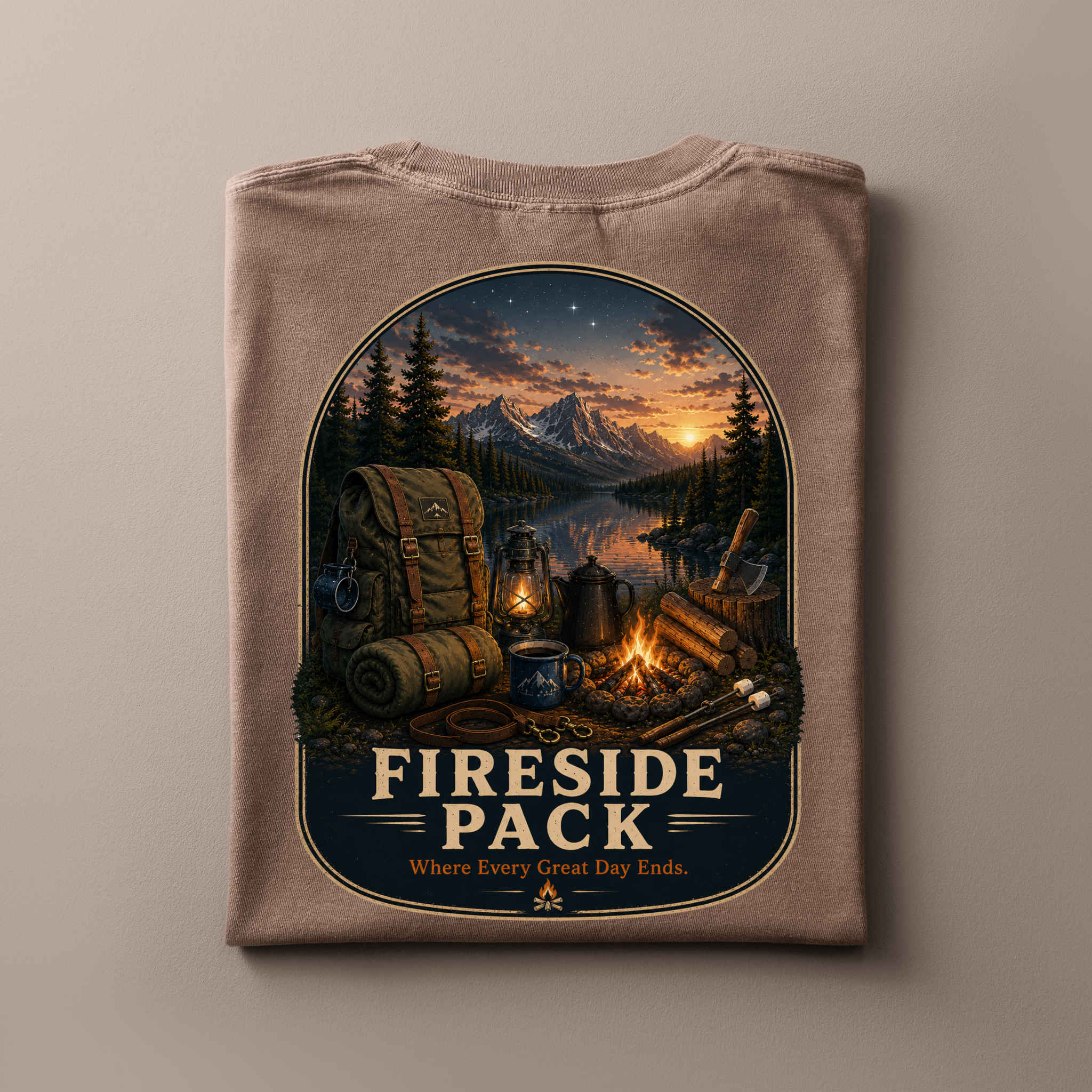 Fireside Pack | Adventure Tee