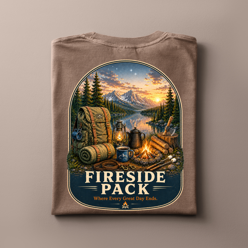 Fireside Pack | Adventure Tee