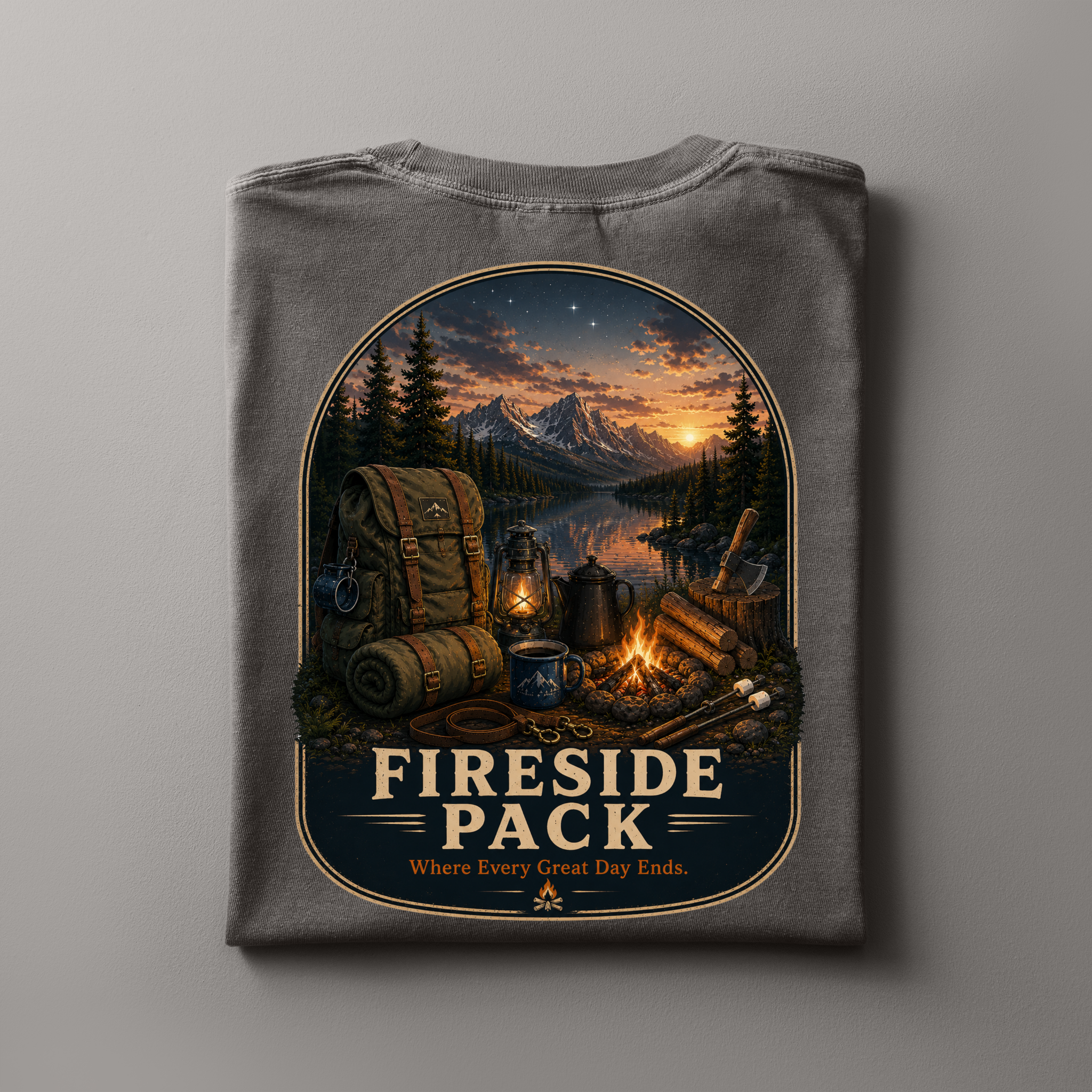 Fireside Pack | Adventure Tee