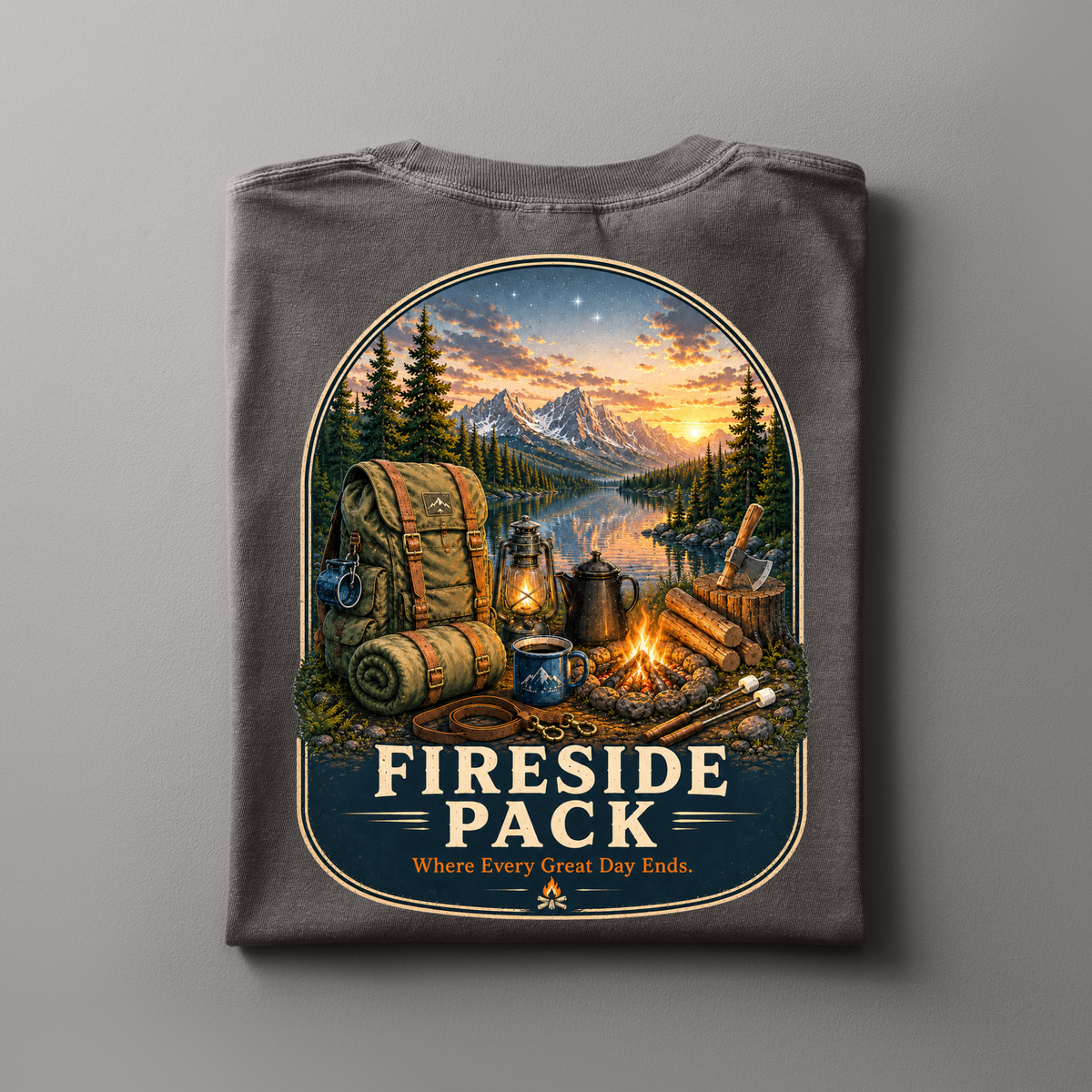 Fireside Pack | Adventure Tee