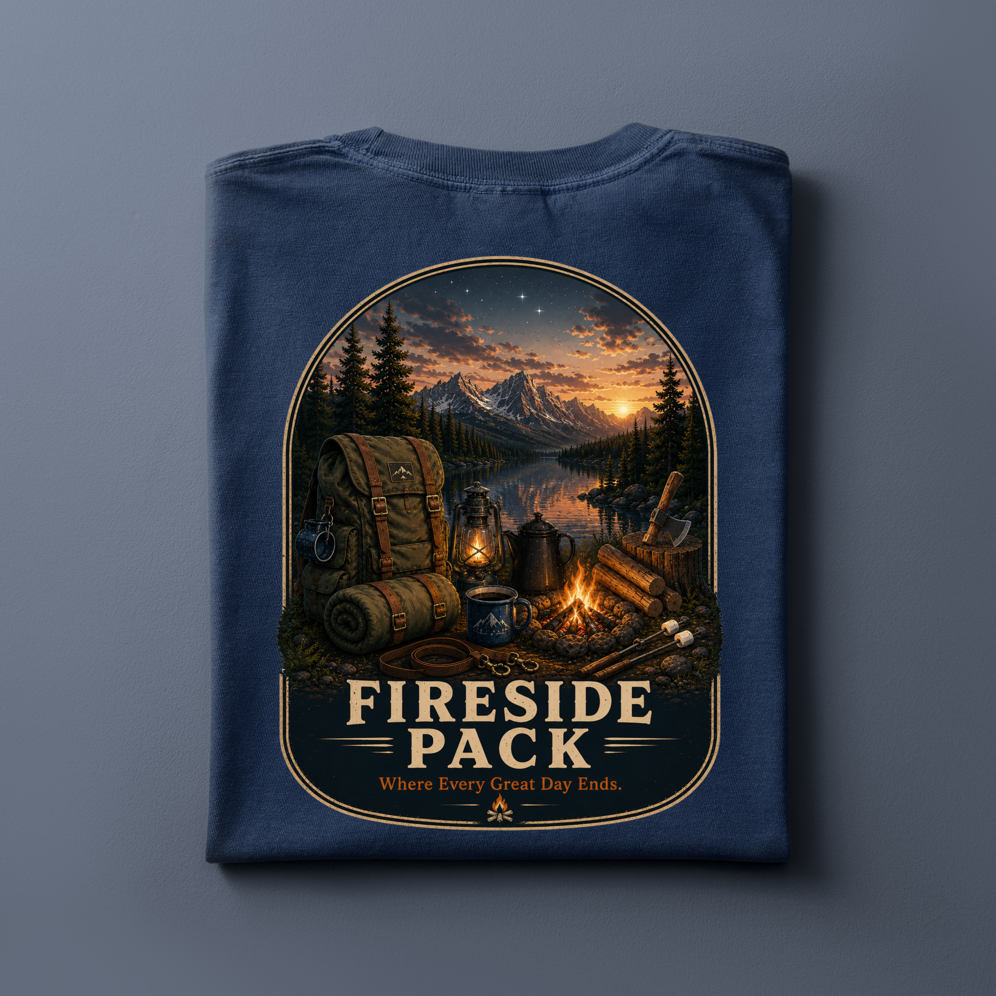 Fireside Pack | Adventure Tee