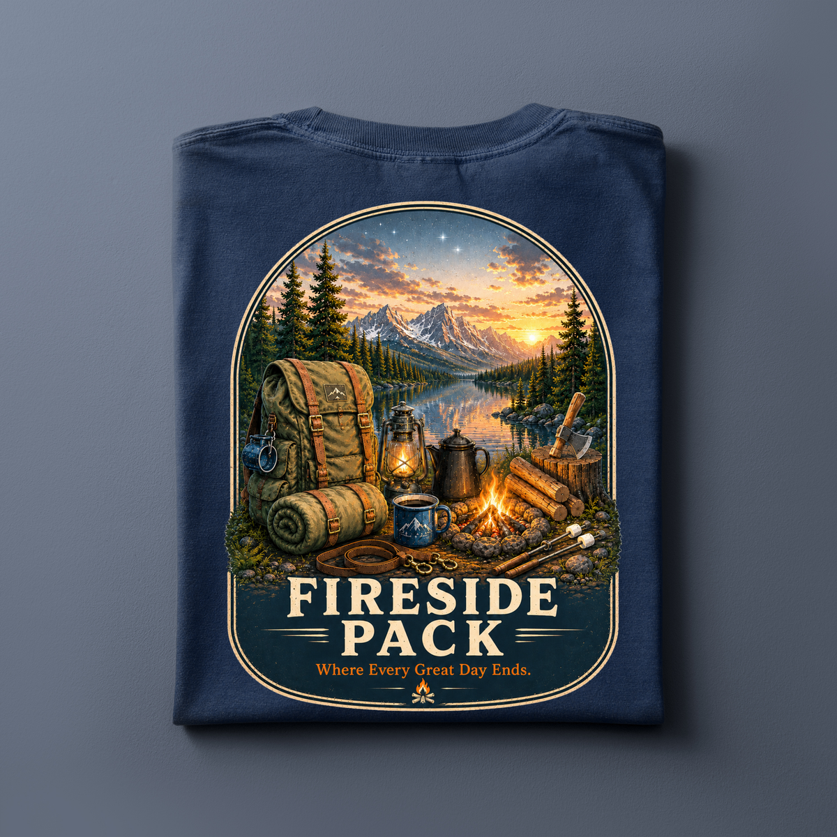 Fireside Pack | Adventure Tee