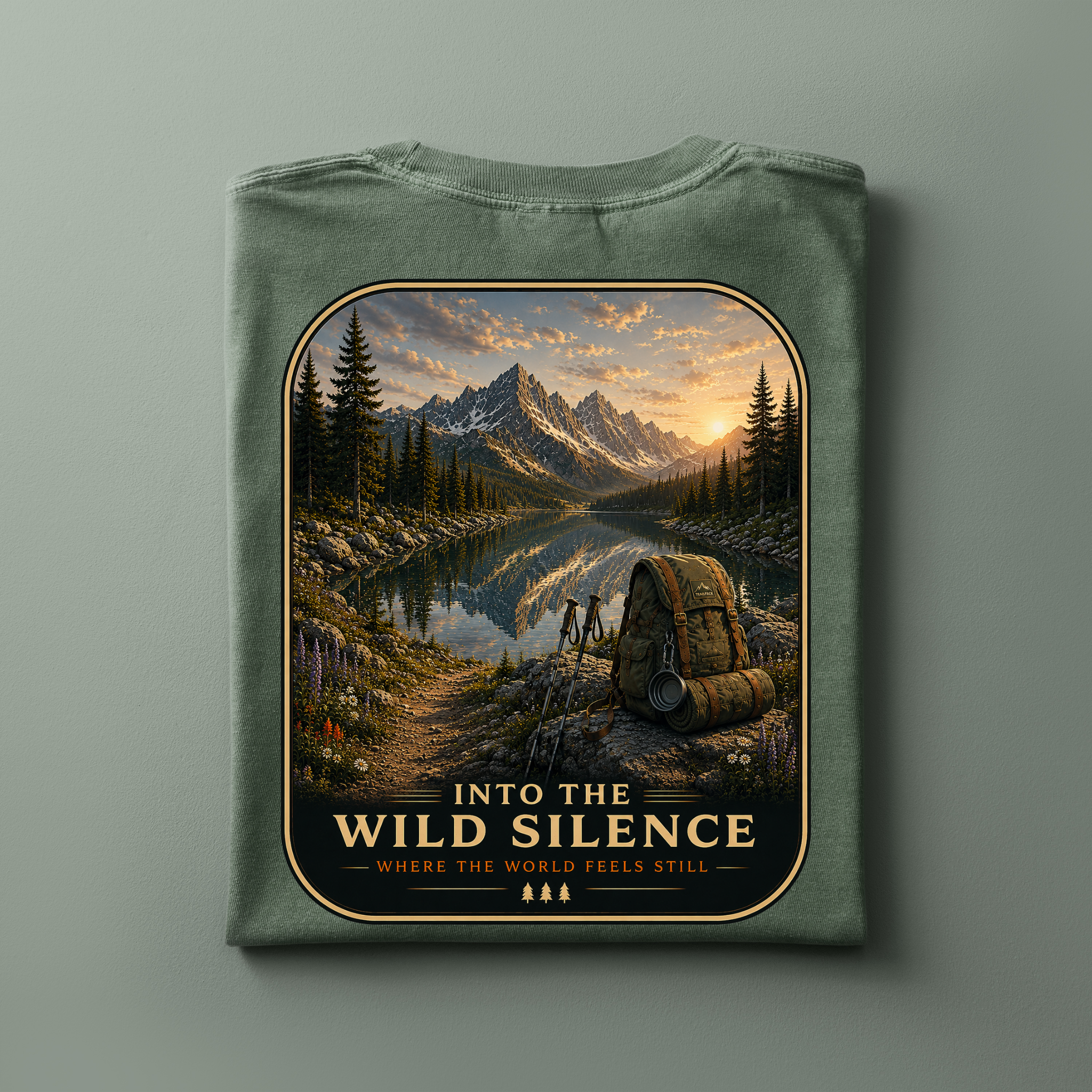 Into the Wild Silence | Adventure Tee