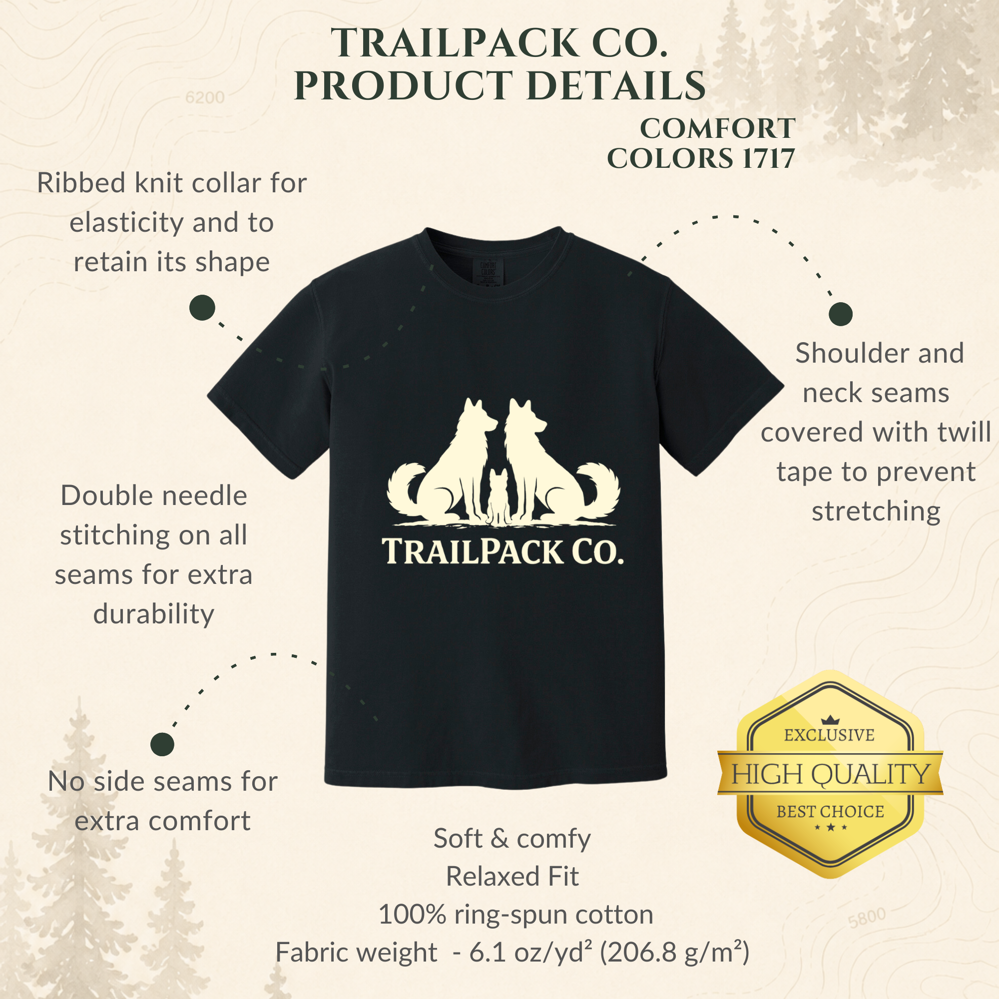 Every Trail Needs A CoPilot | Adventure Tee