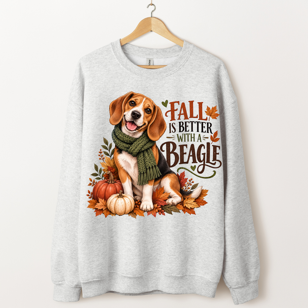 Fall Is Better With a Beagle Sweatshirt