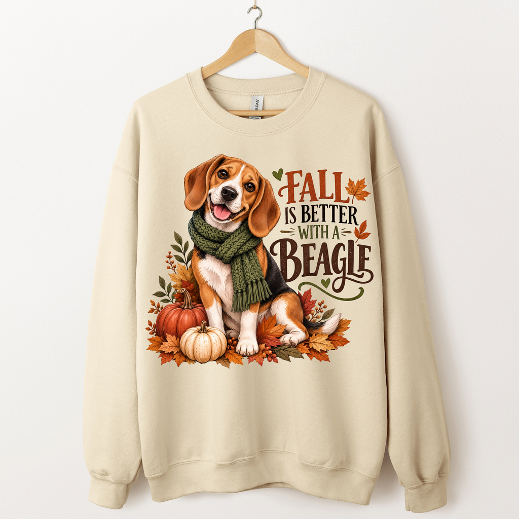 Fall Is Better With a Beagle Sweatshirt