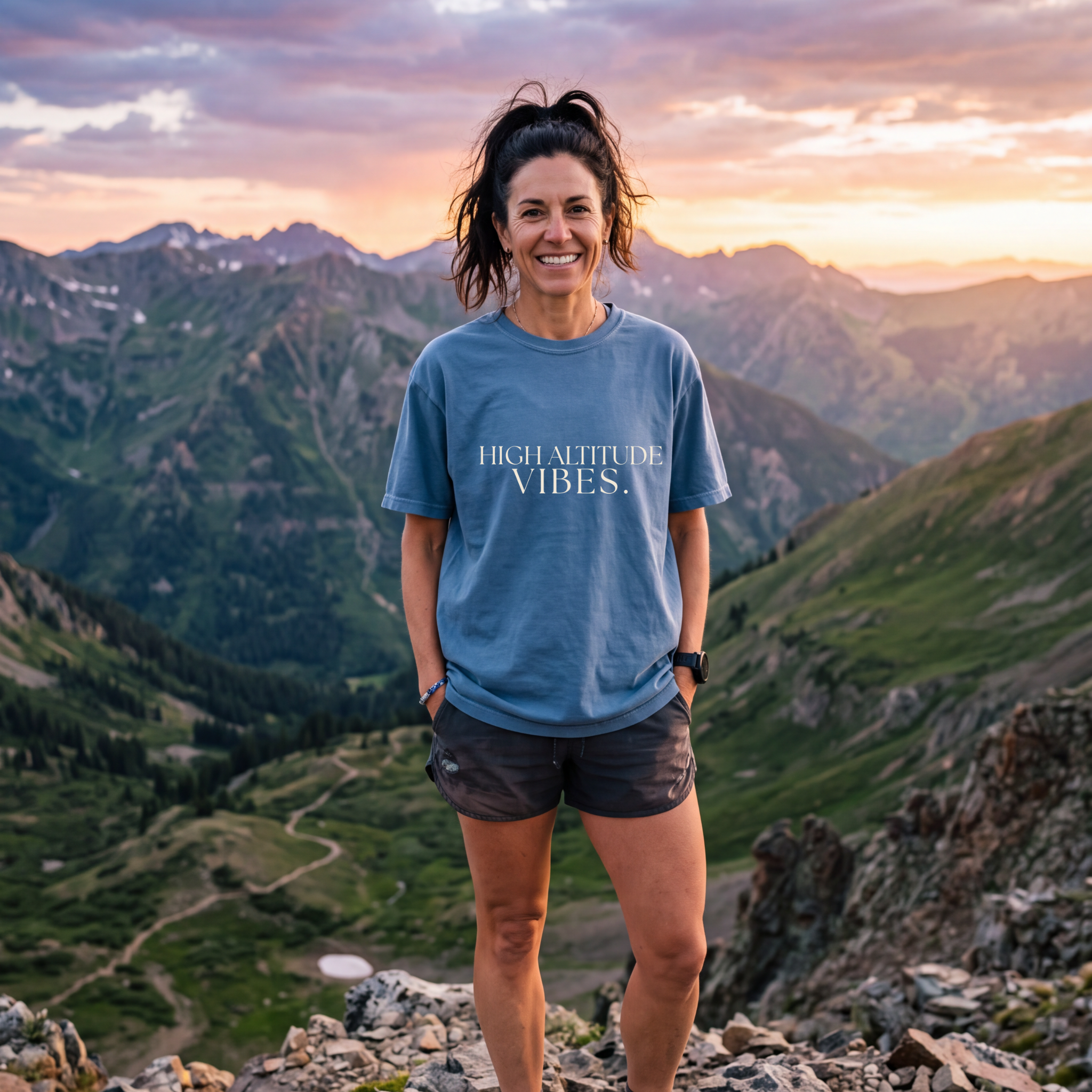 High Altitude Vibes | Adventure Tee