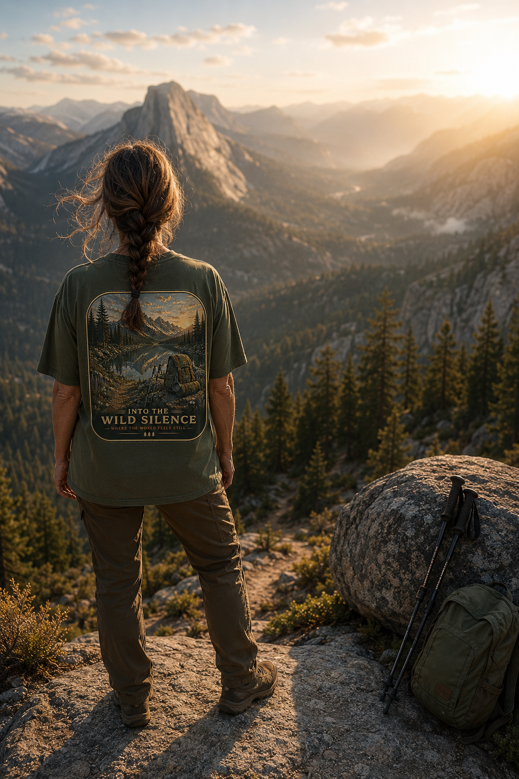 Into the Wild Silence | Adventure Tee