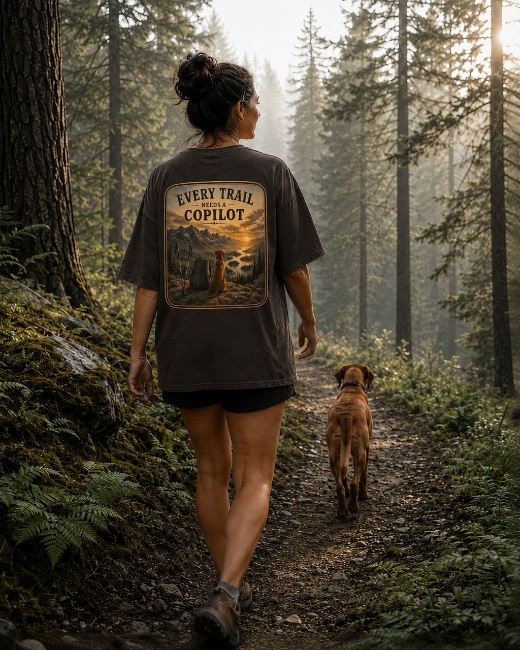 Every Trail Needs A CoPilot | Adventure Tee