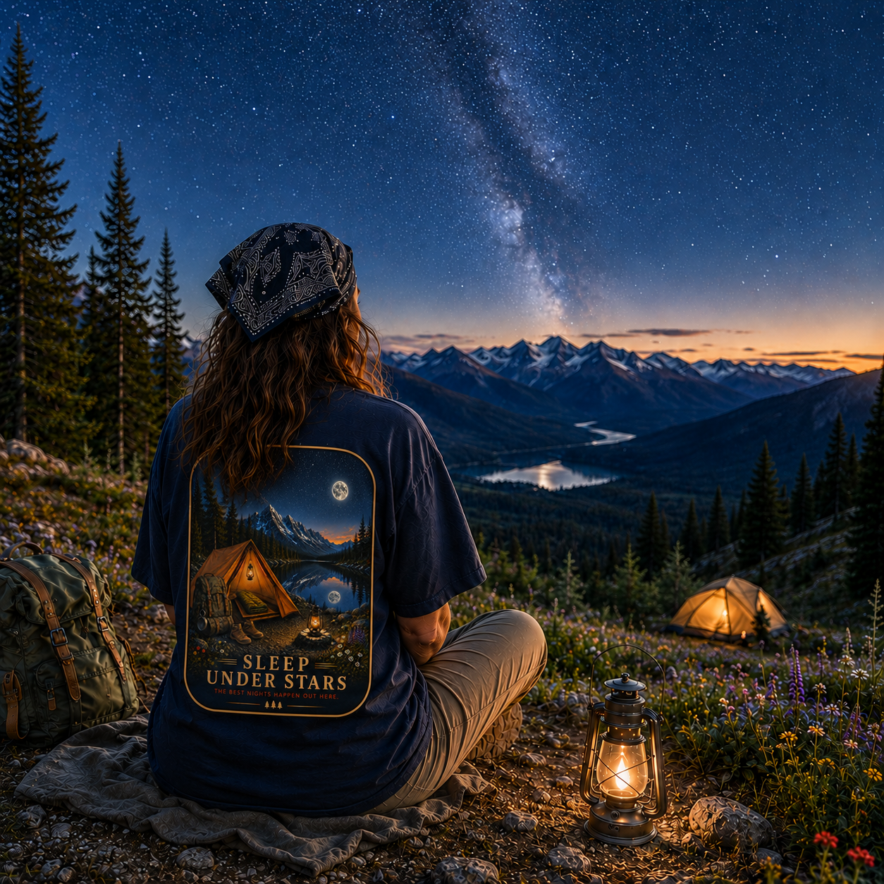 Sleep Under Stars | Adventure Tee