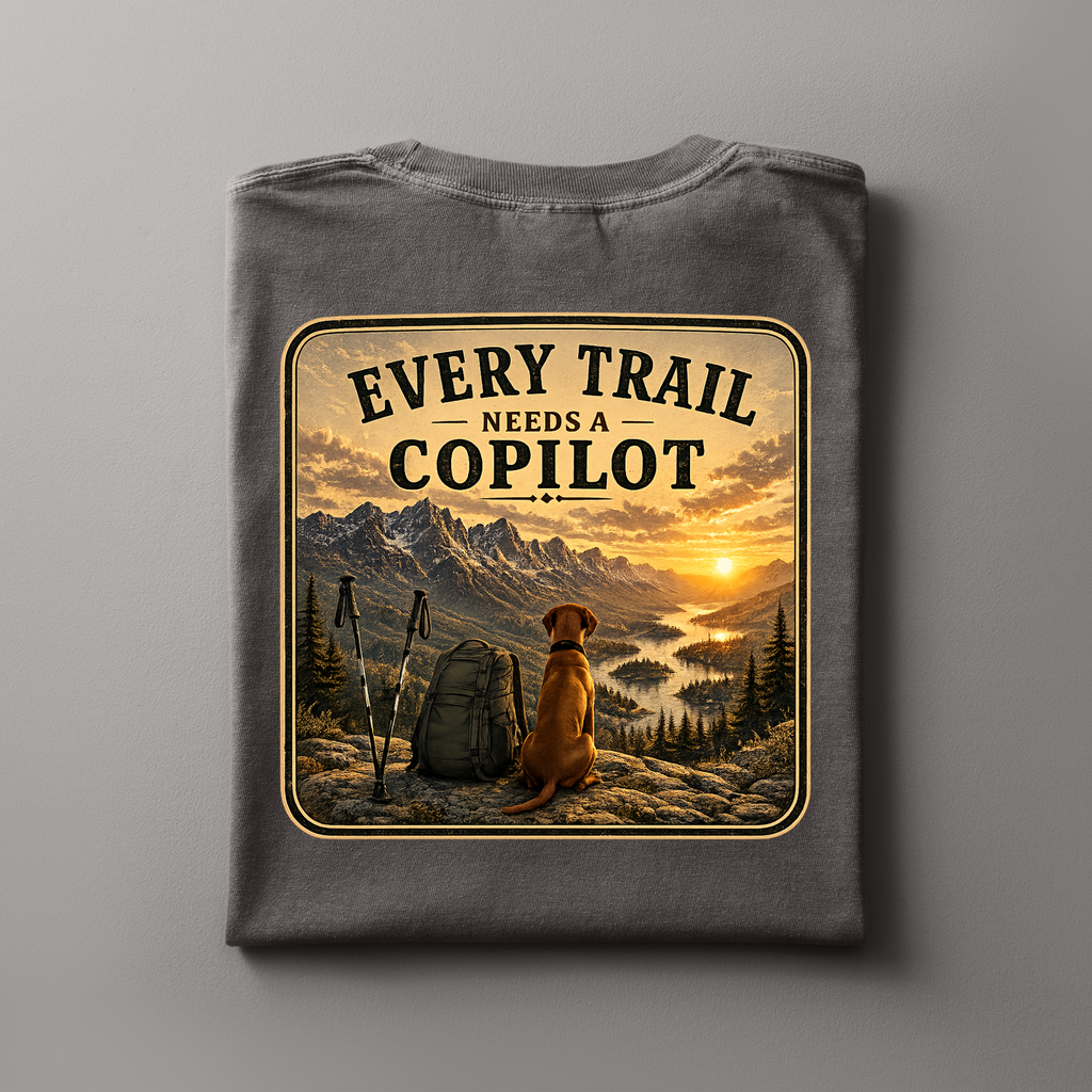 Every Trail Needs A CoPilot | Adventure Tee