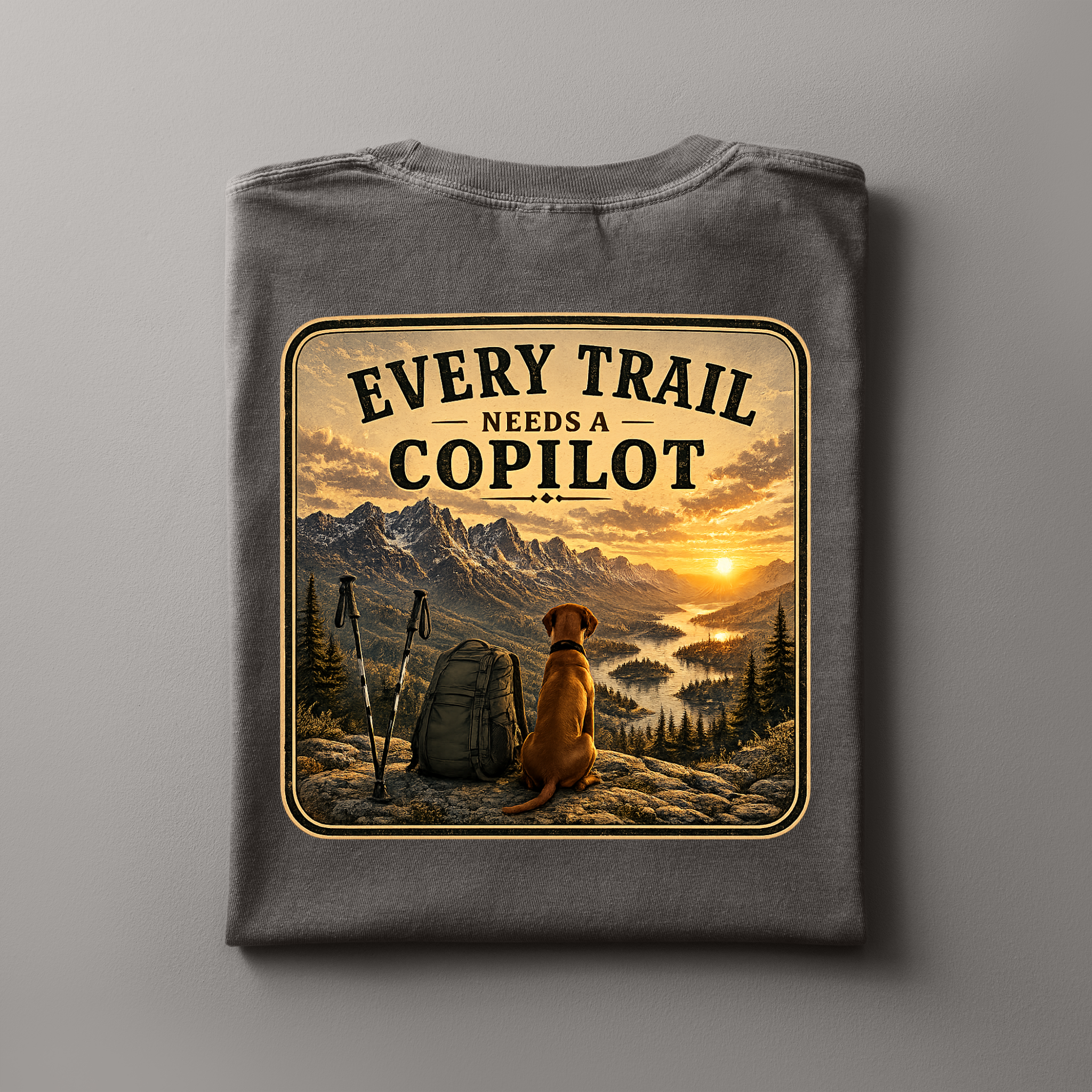 Every Trail Needs A CoPilot | Adventure Tee