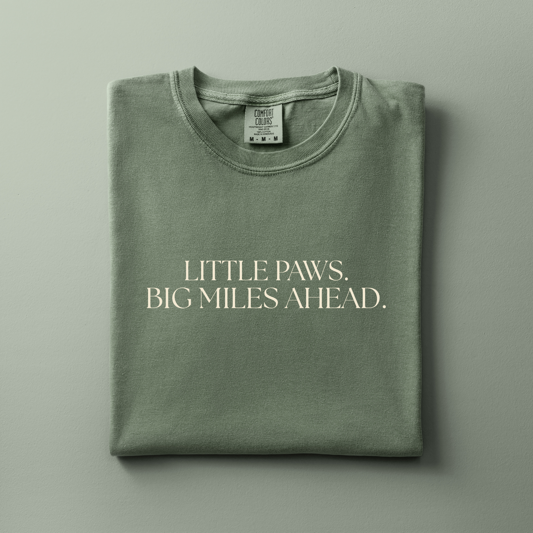 Little Paws. Big Miles Ahead. | Adventure Tee